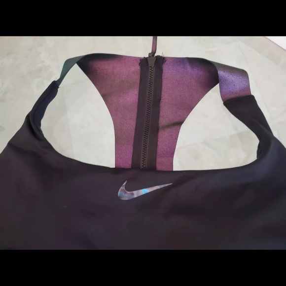 Nike Onyx Flash Bonded Cut-Out One Piece Swimsuit - Picture 5 of 6